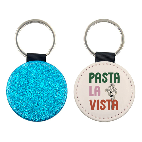 Pasta La Vista foodie gift - keyring by Giddy Kipper