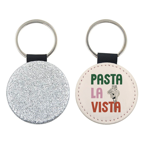 Pasta La Vista foodie gift - keyring by Giddy Kipper