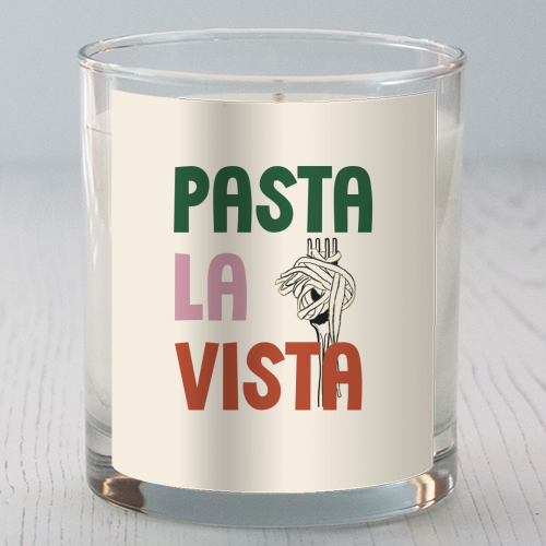 Pasta La Vista foodie gift - scented candle by Giddy Kipper