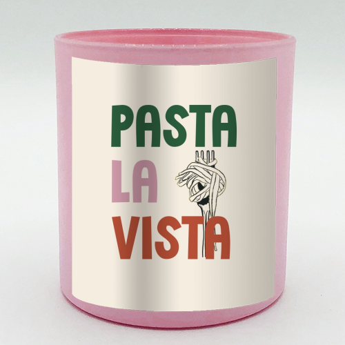 Pasta La Vista foodie gift - scented candle by Giddy Kipper