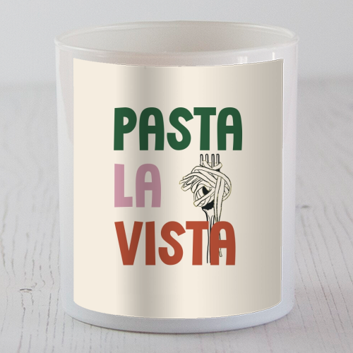 Pasta La Vista foodie gift - scented candle by Giddy Kipper