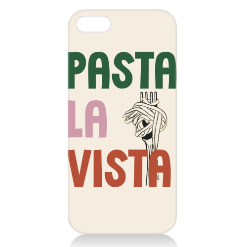 Pasta La Vista foodie gift - unique phone case by Giddy Kipper
