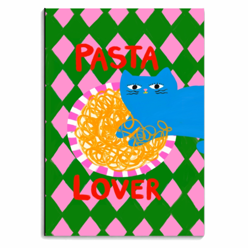 Pasta Lover - personalised A4, A5, A6 notebook by The Paper Tail