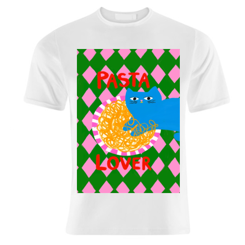 Pasta Lover - unique t shirt by The Paper Tail