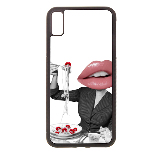 Pasta - stylish phone case by Sophie Florence Design