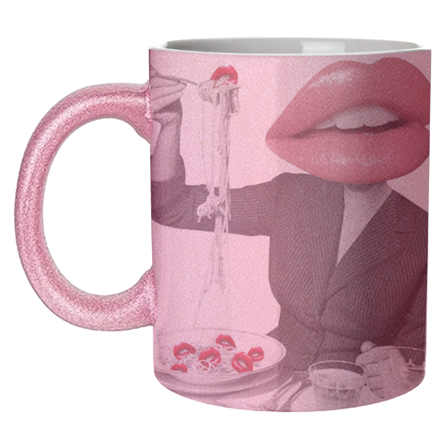 Pasta - unique mug by Sophie Florence Design