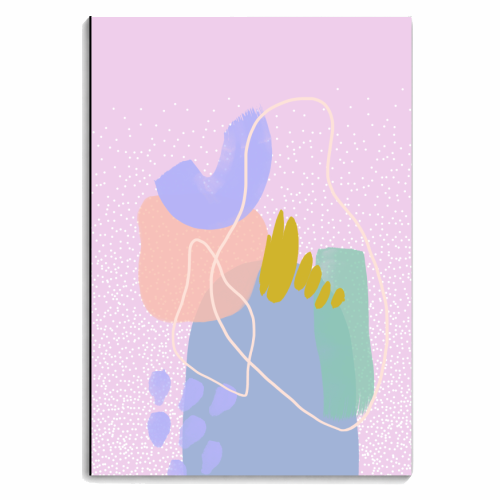 Pastel Power Polka Dot - personalised A4, A5, A6 notebook by Georgia B Designs