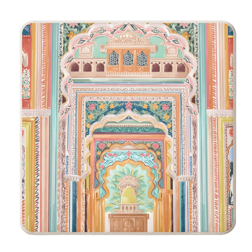 Patrika Gate Travel - personalised beer coaster by Kun Pact