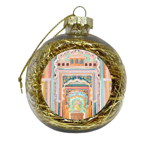 Patrika Gate Travel - xmas bauble by Kun Pact