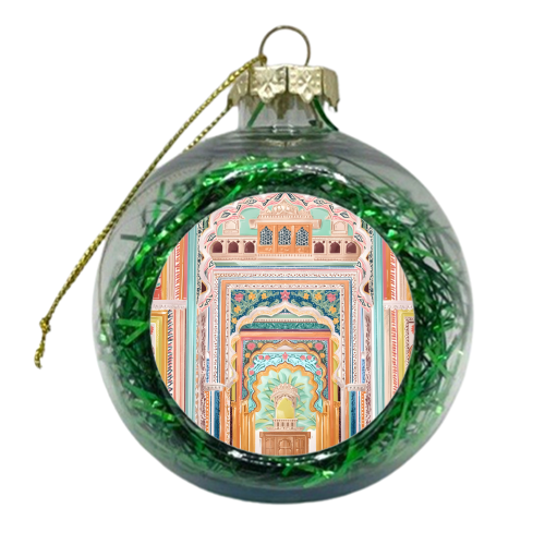 Patrika Gate Travel - xmas bauble by Kun Pact