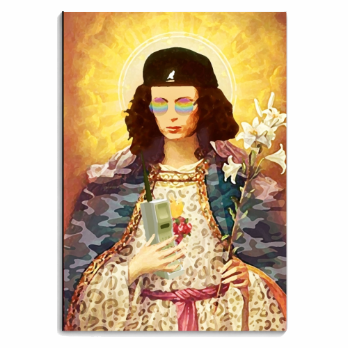 Patron Saint Of Fab - Edina - personalised A4, A5, A6 notebook by Wallace Elizabeth