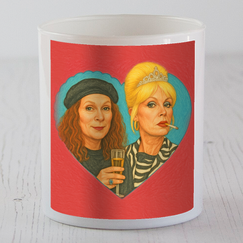 Patsy and Eddie - scented candle by AP