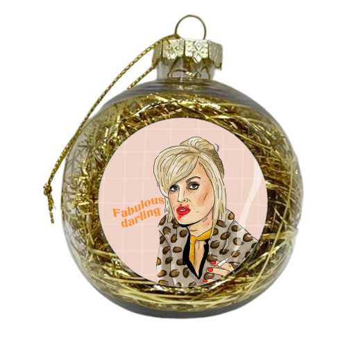 Patsy Stone - xmas bauble by The Queer Store