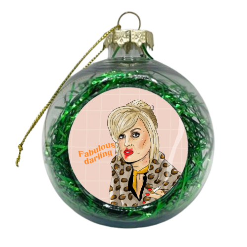 Patsy Stone - xmas bauble by The Queer Store