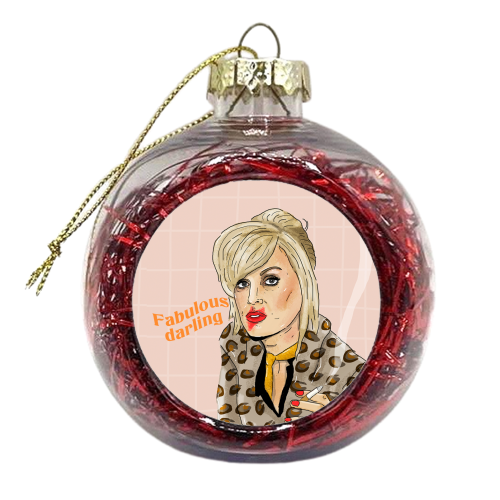 Patsy Stone - xmas bauble by The Queer Store