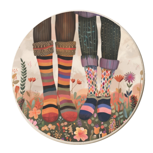 Patterned Love - personalised beer coaster by DejaReve