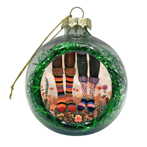 Patterned Love - xmas bauble by DejaReve