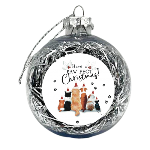 Pawfect Christmas Dogs - xmas bauble by Giddy Kipper