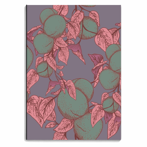 Peach Orchard - personalised A4, A5, A6 notebook by Draper & Harlow