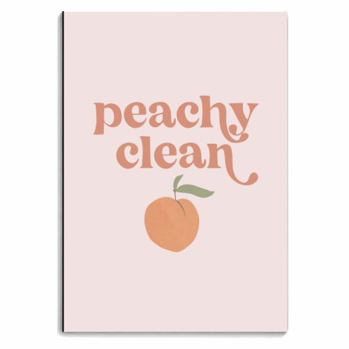 Peachy Clean Retro Vintage Font - personalised A4, A5, A6 notebook by Toni Scott
