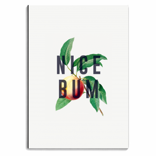 Peachy Nice Bum - personalised A4, A5, A6 notebook by The 13 Prints