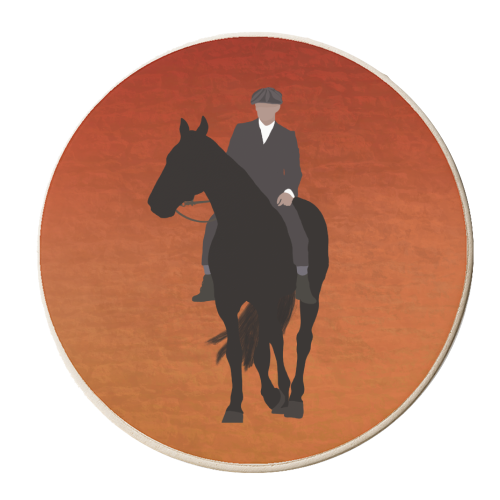 Peaky Blinders - personalised beer coaster by Rock and Rose Creative