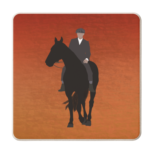 Peaky Blinders - personalised beer coaster by Rock and Rose Creative