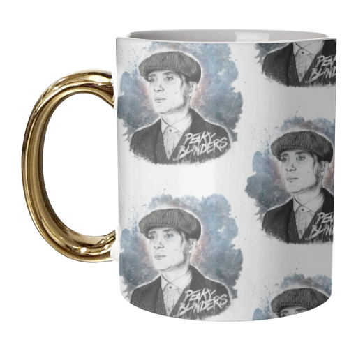 Peaky T - unique mug by Daniel Cash