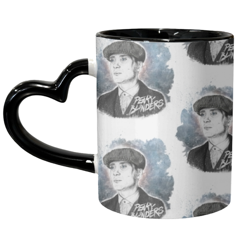 Peaky T - unique mug by Daniel Cash