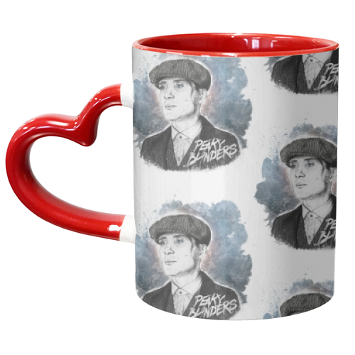 Peaky T - unique mug by Daniel Cash