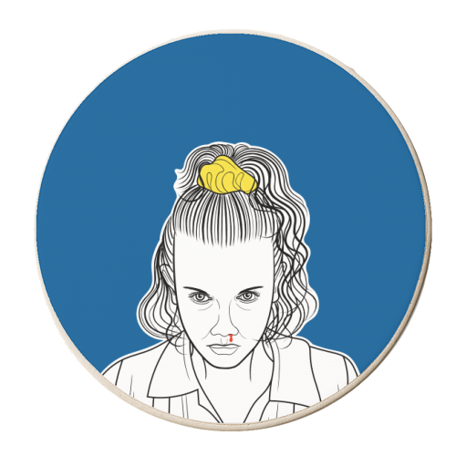 Peculiar Friend Birthday Greeting - personalised beer coaster by Adam Regester