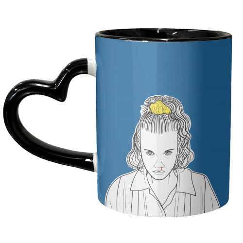 Peculiar Friend Birthday Greeting - unique mug by Adam Regester