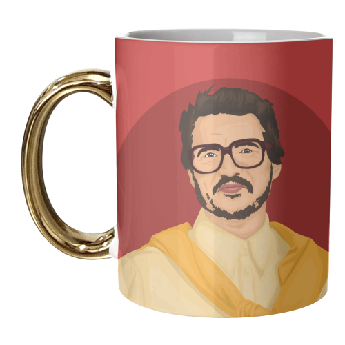 Pedro Pascal - Cool, slutty Daddy - unique mug by By Rosybum