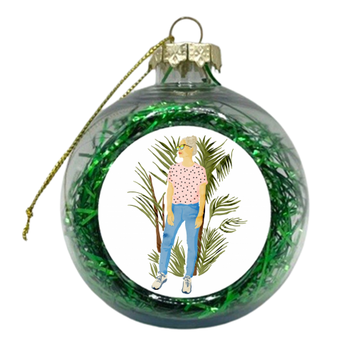 Penache - xmas bauble by Uma Prabhakar Gokhale