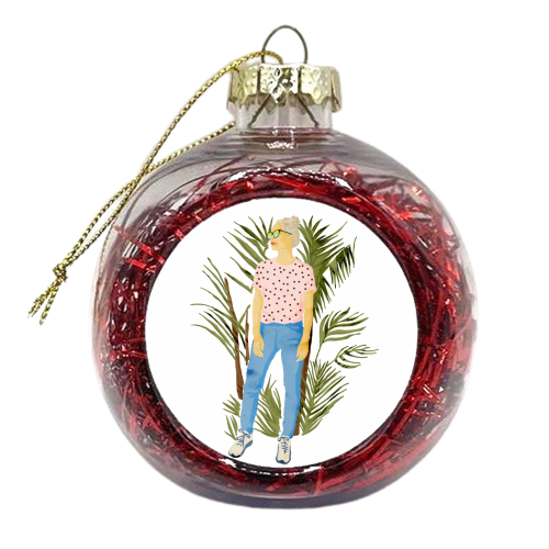 Penache - xmas bauble by Uma Prabhakar Gokhale