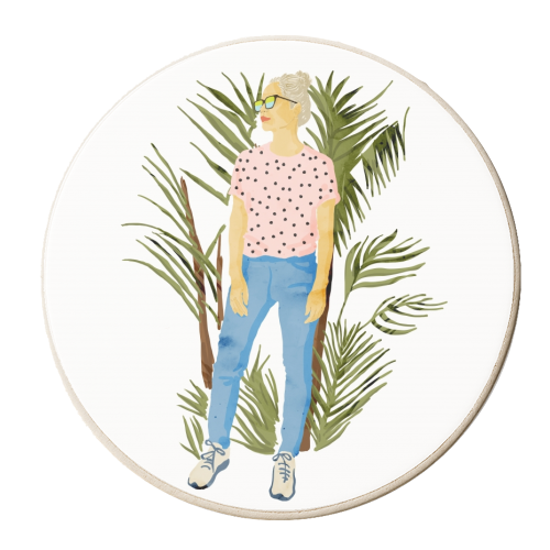 Penache - personalised beer coaster by Uma Prabhakar Gokhale