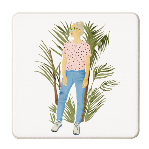 Penache - personalised beer coaster by Uma Prabhakar Gokhale