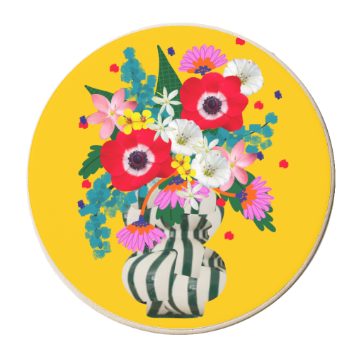 PENELOPE - personalised beer coaster by Nichola Cowdery