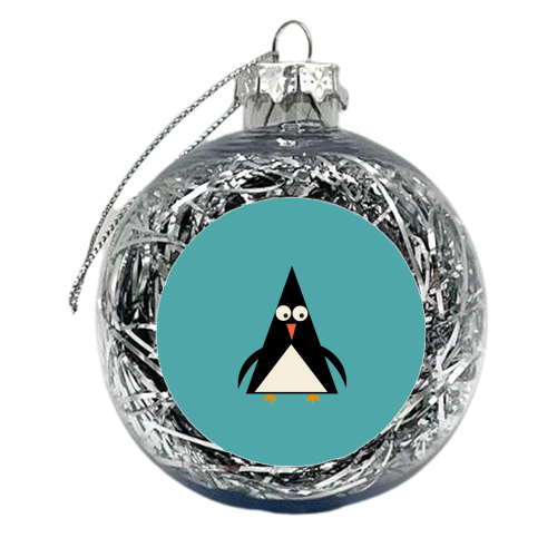 Penguin - xmas bauble by Maria Cox