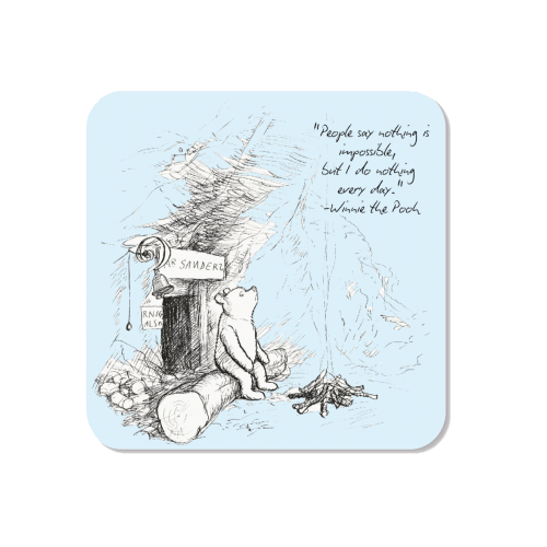 People Say Nothing is Impossible - Magnet by Ms Doodle