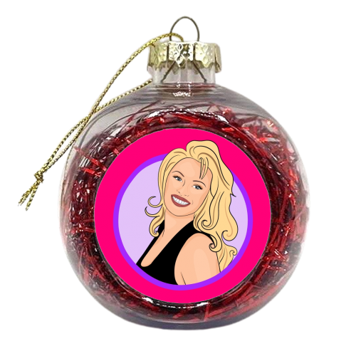 Perfect Pam - xmas bauble by Eloise