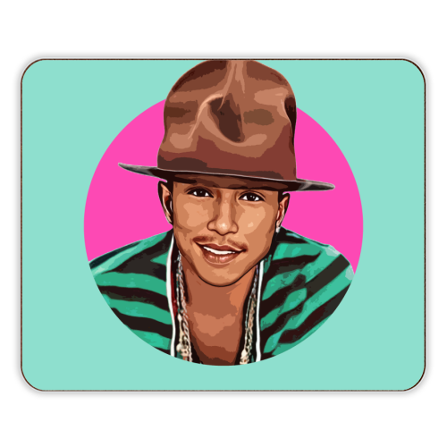 Pharrell - designer placemat by DOLLY WOLFE