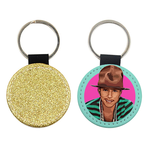 Pharrell - keyring by DOLLY WOLFE