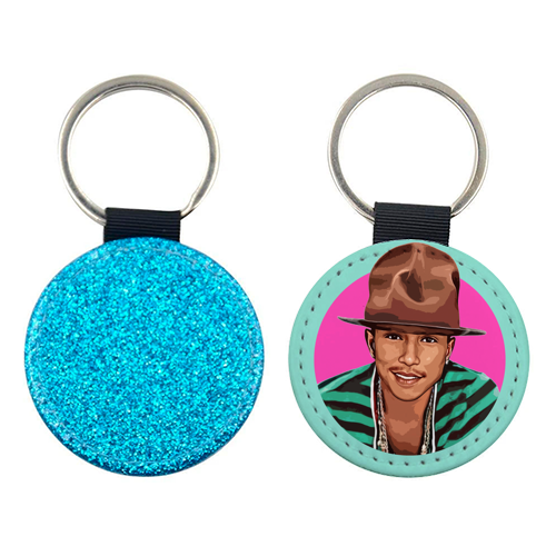 Pharrell - keyring by DOLLY WOLFE