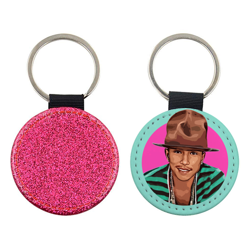 Pharrell - keyring by DOLLY WOLFE