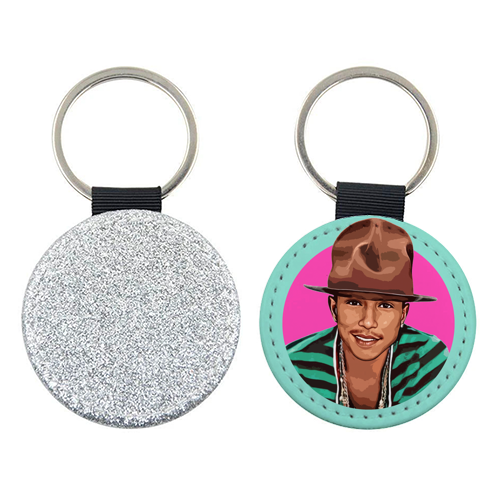 Pharrell - keyring by DOLLY WOLFE