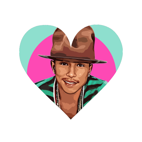 Pharrell - Magnet by DOLLY WOLFE