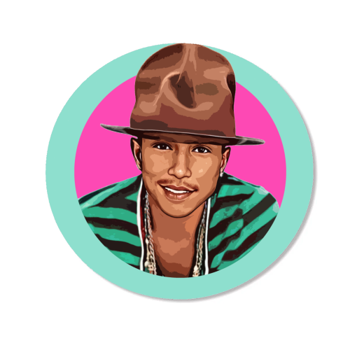 Pharrell - Magnet by DOLLY WOLFE