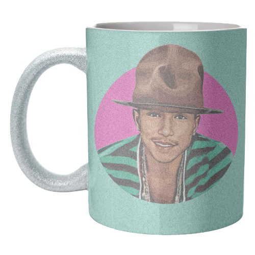 Pharrell - unique mug by DOLLY WOLFE