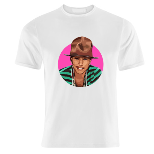 Pharrell - unique t shirt by DOLLY WOLFE